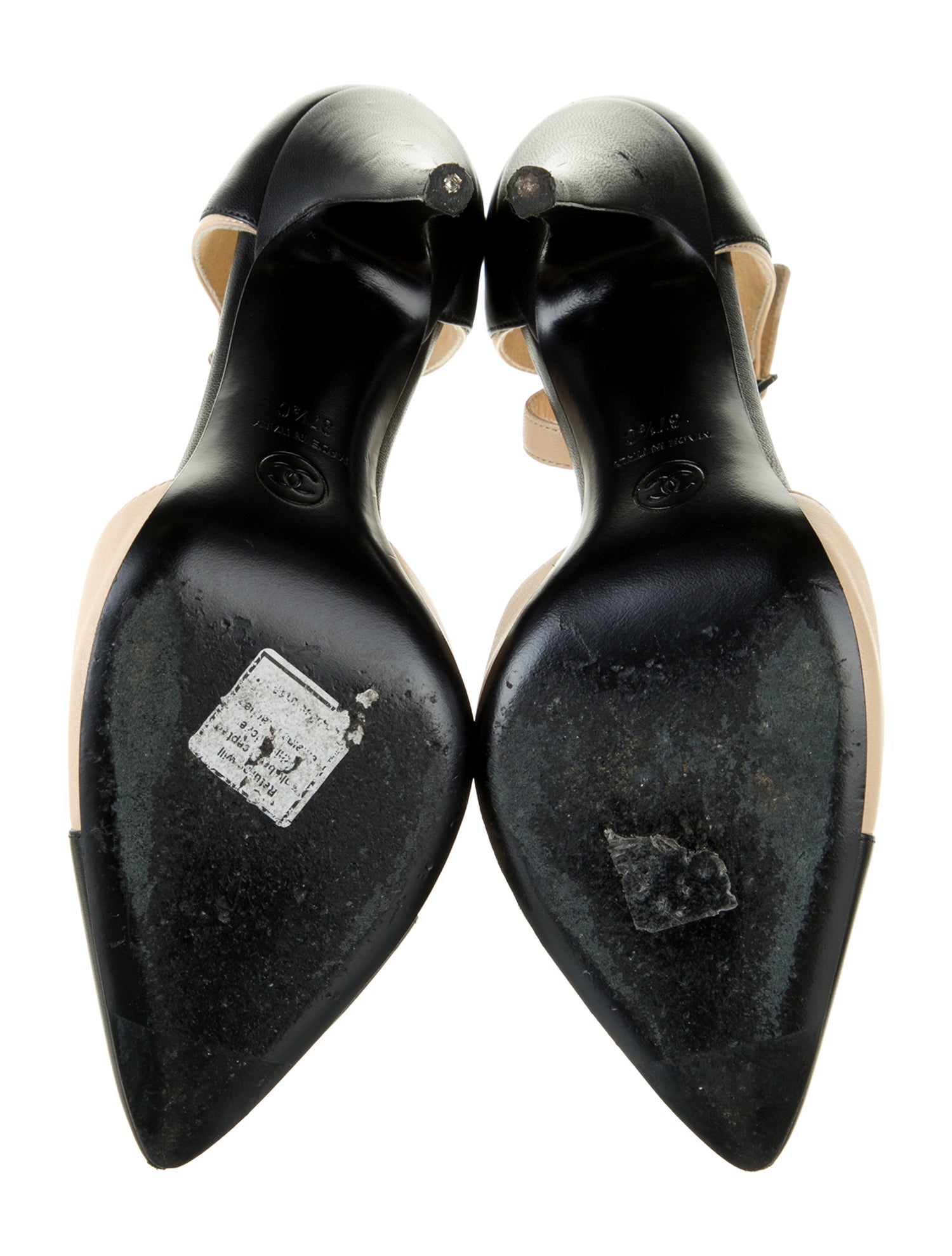 Chanel 2013 Interlocking CC Logo D'Orsay Pumps